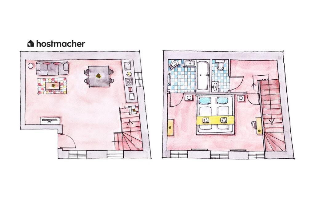 Cozy 1Br Duplex Near Center By Hm Apartment Viena Exterior foto